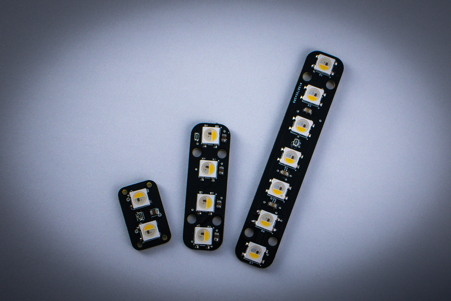 10mm LED PCB Strip – 2, 4 & 7 Pixel Options