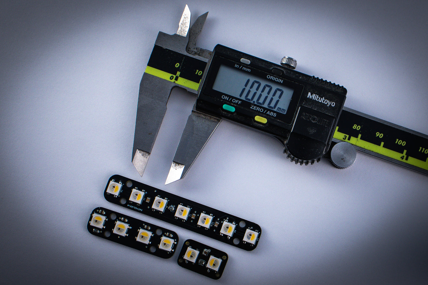 10mm LED PCB Strip – 2, 4 & 7 Pixel Options