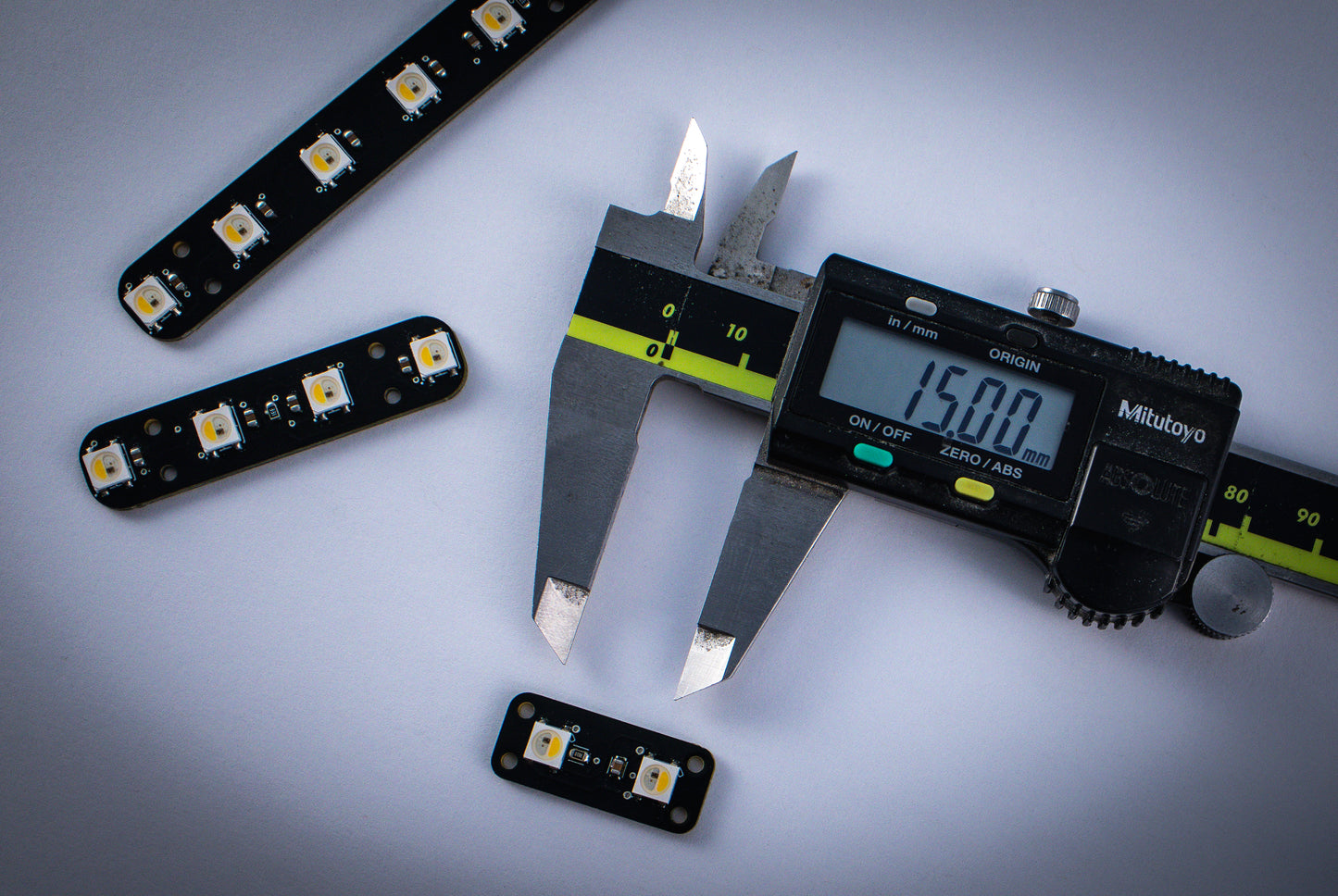 15mm LED PCB Strip – 2, 4 & 6 Pixel Options