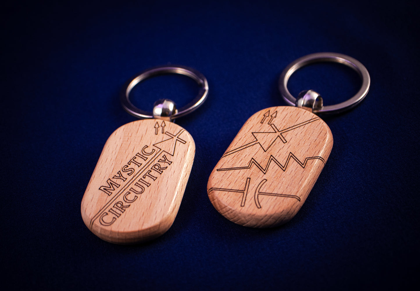 Mystic Key Chain - Schematic Symbols