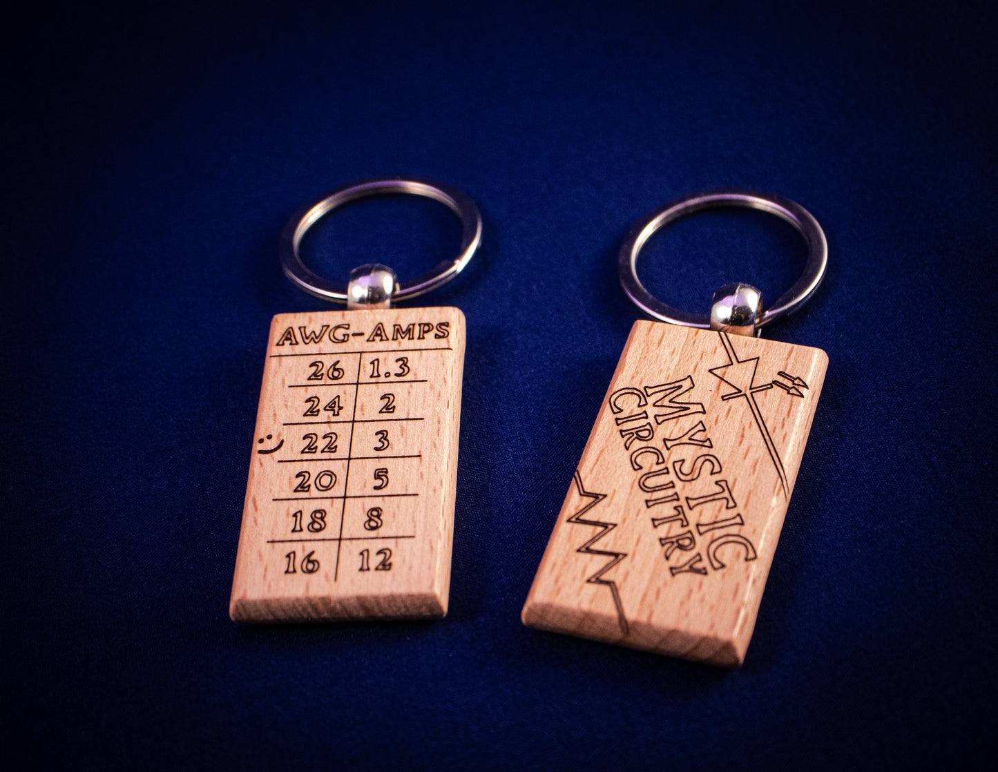 Mystic Key Chain - Wire Gauge Amps