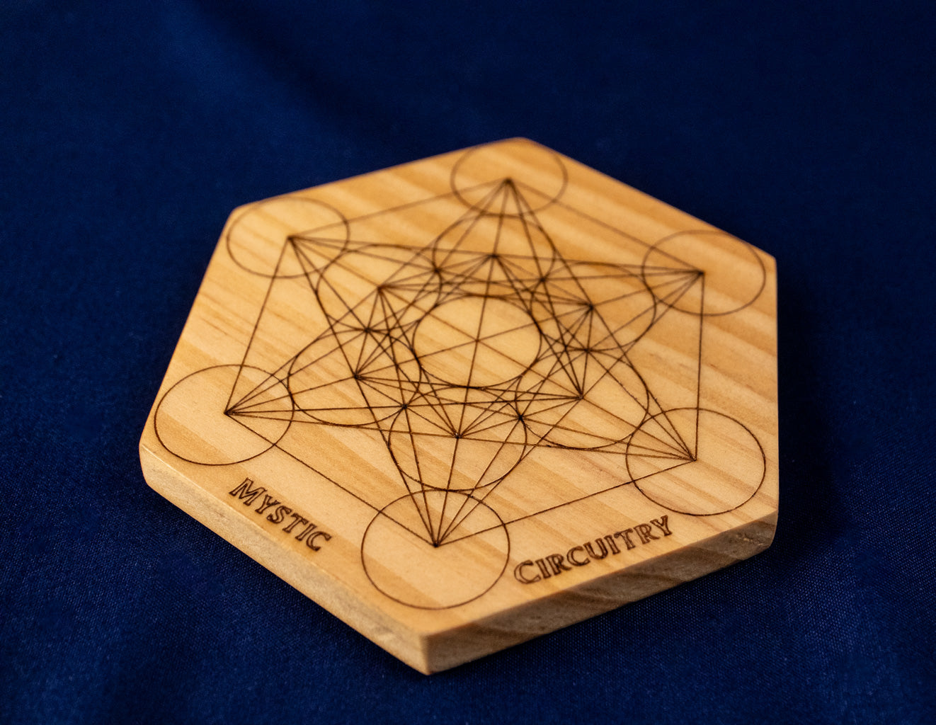 Mystic Hex Coaster: Metatron's Cube