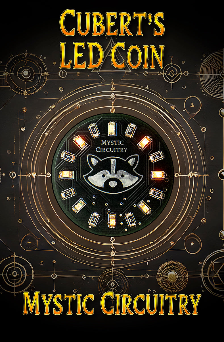 Cubert's LED Coin - kit